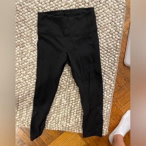 Lululemon Fast and Free High-Rise Crop 23" Pockets
